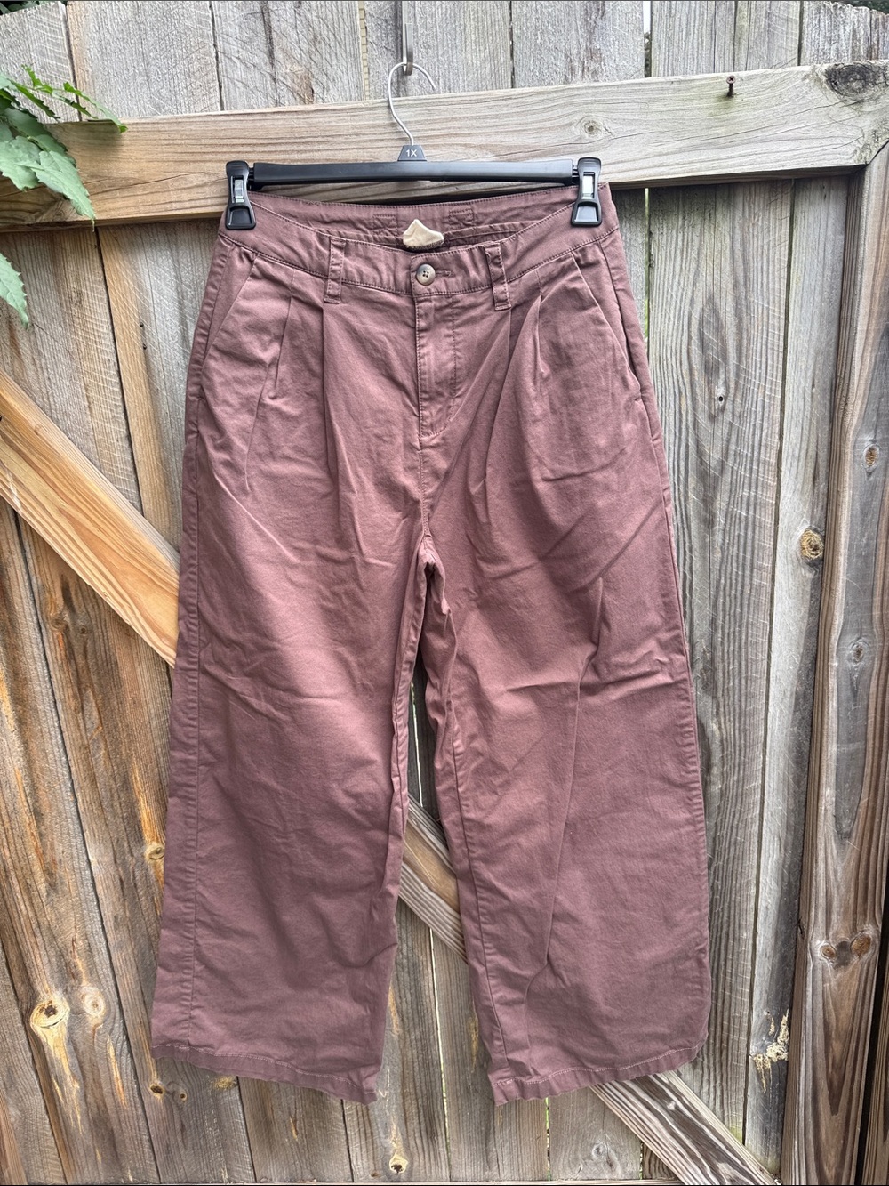 Pact Organic Cotton Wide Leg Pants